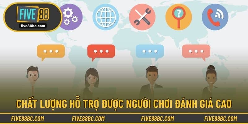 Chất lượng hỗ trợ được người chơi đánh giá cao