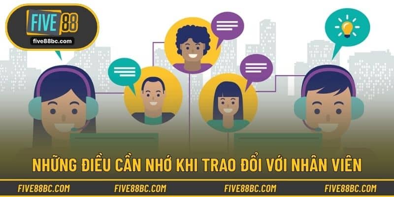 Những điều cần nhớ khi trao đổi với nhân viên