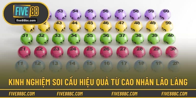 Kinh nghiệm soi cầu hiệu quả từ cao nhân lão làng