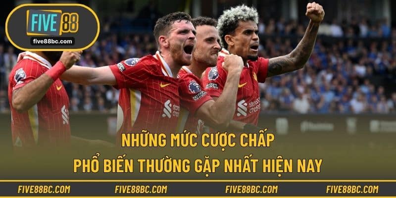 Những mức cược chấp phổ biến thường gặp nhất hiện nay